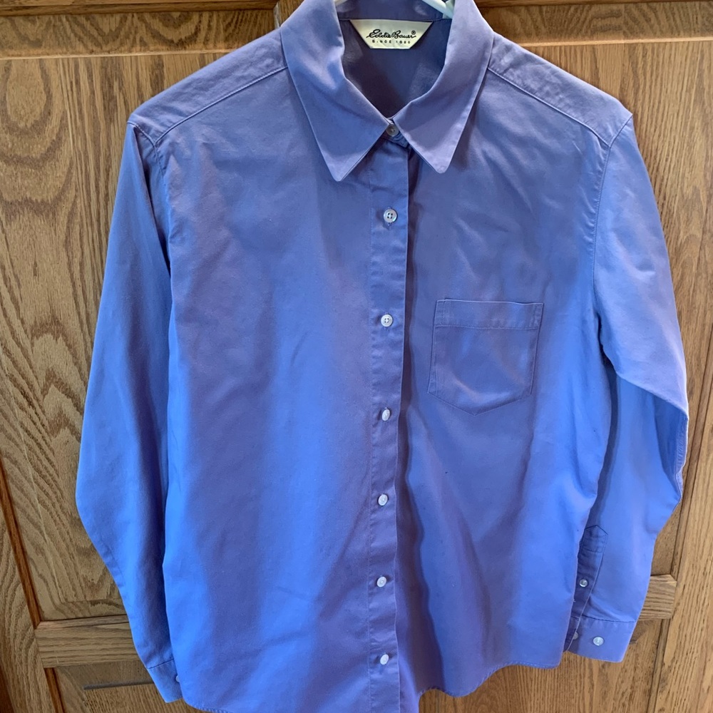 Periwinkle Eddie Bauer Button Down